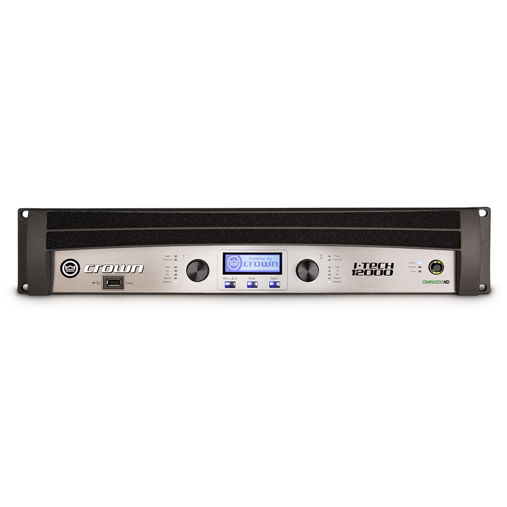 Crown I-Tech 1200HD Two-Channel 4500W @ 4 Ohm Power Amplifier