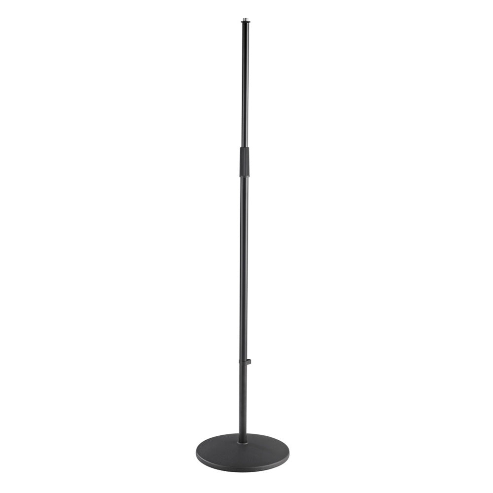 K + M 26140 Round Base Microphone Stand (Black)