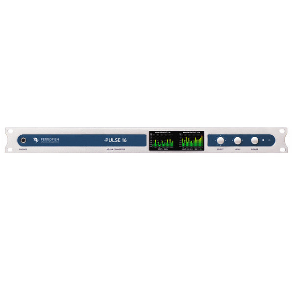 Ferrofish PULSE16 - 16x16 Channel Analog to ADAT Audio Converter (+24 dB Calibrated)
