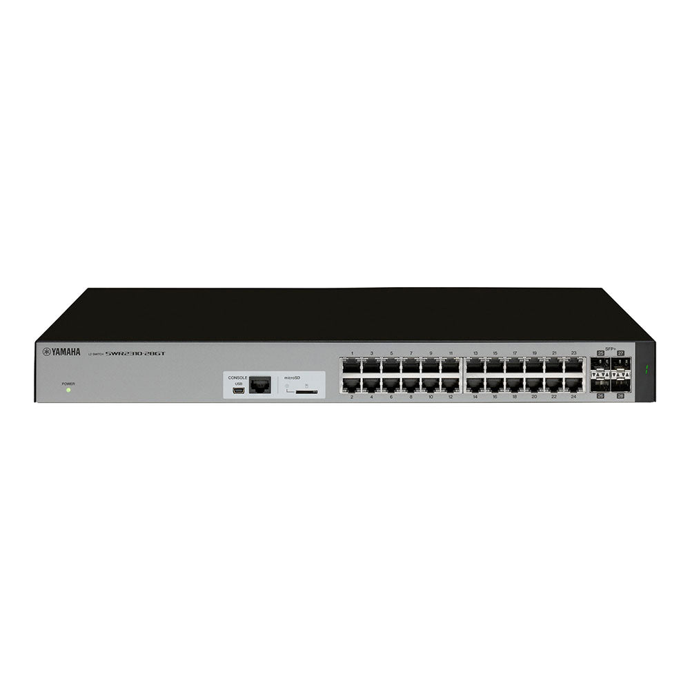 Yamaha SWR2310-28GT - L2 Switch for Audio Networks