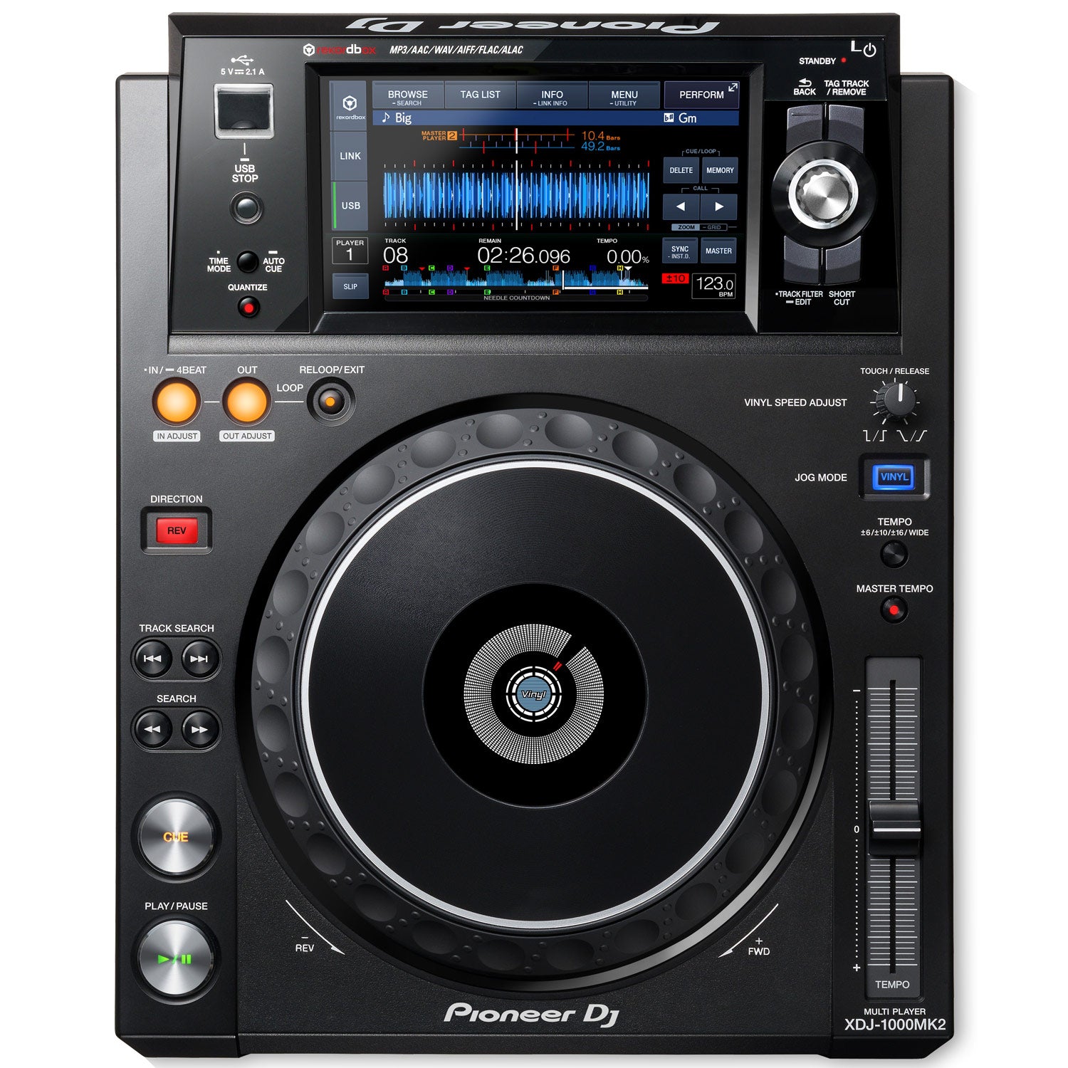 Pioneer XDJ-1000Mk2 Performance Digital Multi Player