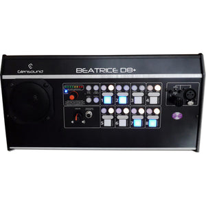 Glensound Beatrice D8+ - 8-Channel Dante / AES67 Audio Desktop Intercom with Analog I/O (3-Pin XLR Female)