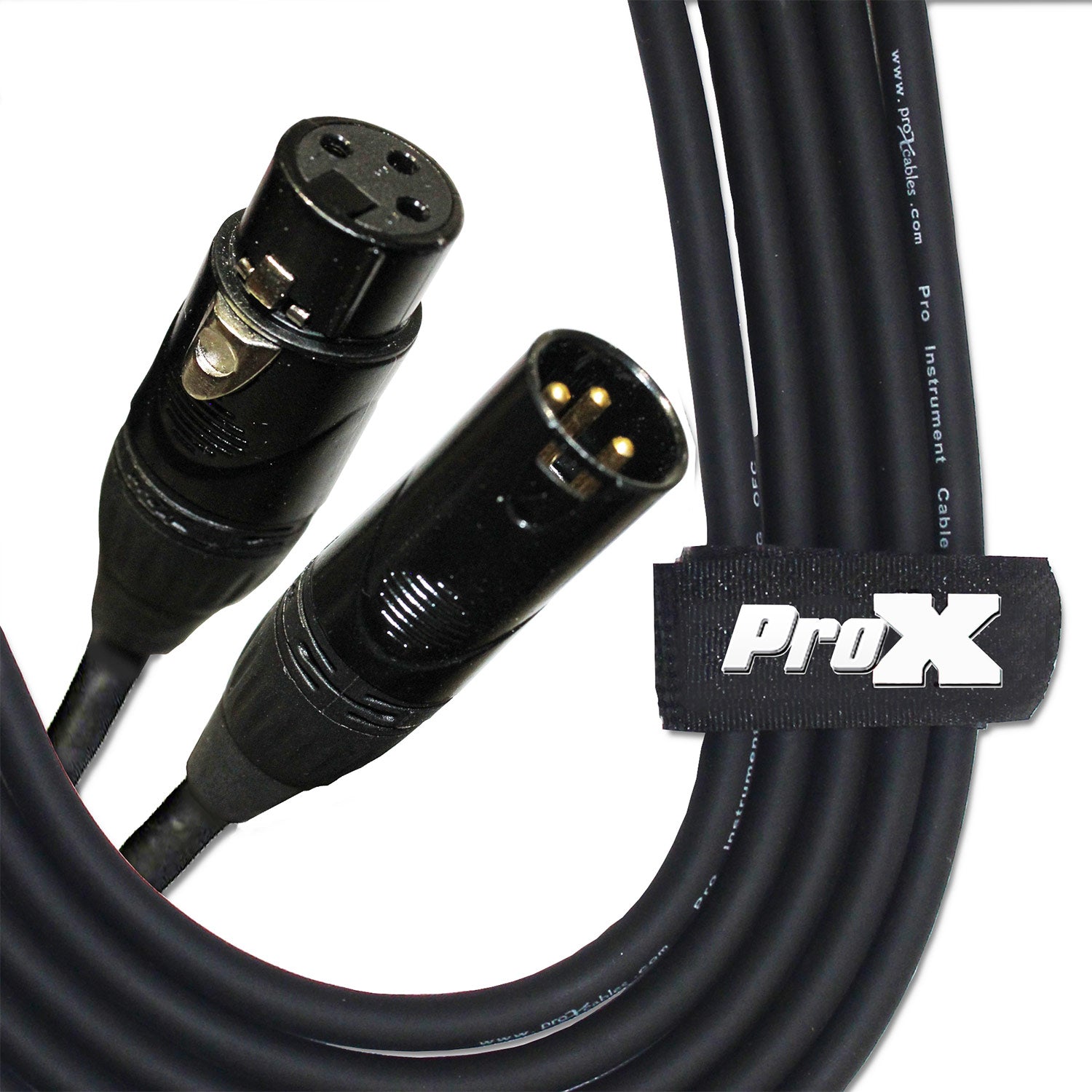ProX XCMIC25 25FT. Mic Cable XLR-F To XLR-M