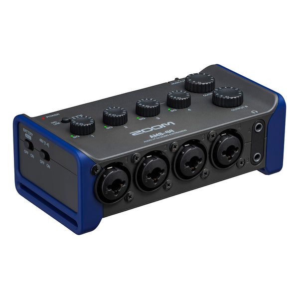Zoom AMS-44 - Compact USB Audio Interface for Recording or Streaming