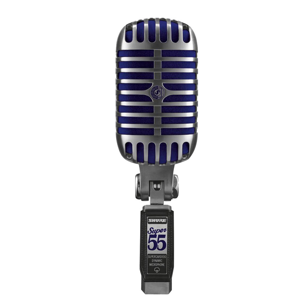 Shure Super 55 - Deluxe Vintage Style Supercardioid Vocal Microphone