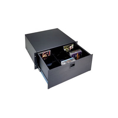 Middle Atlantic D4 Rackmount 4-Space Anodized Drawer in Black