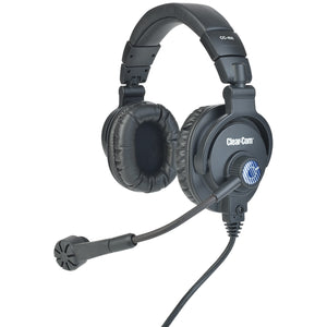 Clear-Com CC-400-X6 Double-Ear Intercom Headset (with XLR6M, Balanced Mic)