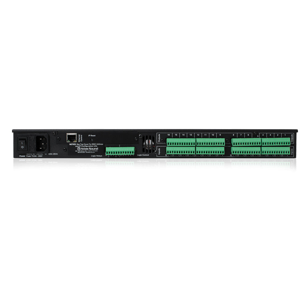 AtlasIED BB-1616 - BlueBridge 16-Input 16-Output DSP Processor
