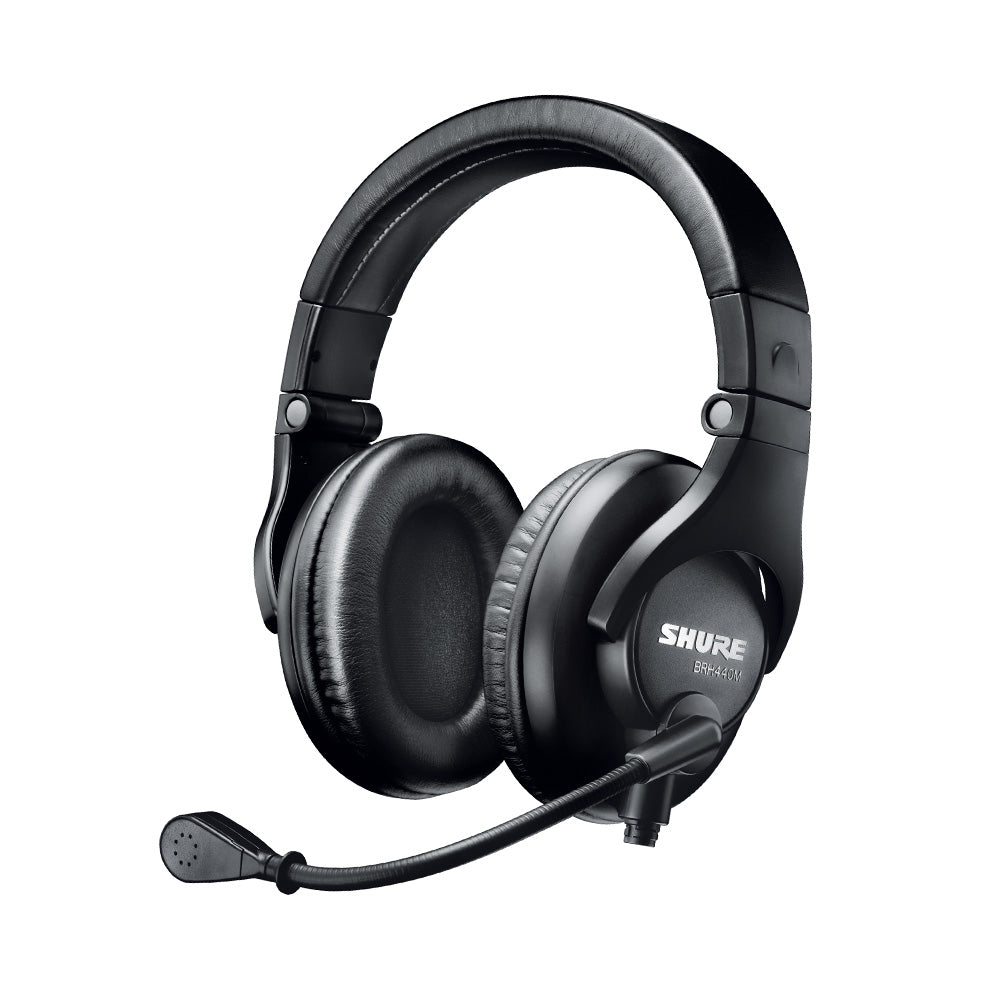 Shure BRH440M-LC Dual Sided Broadcast Headset (Requires Cable)