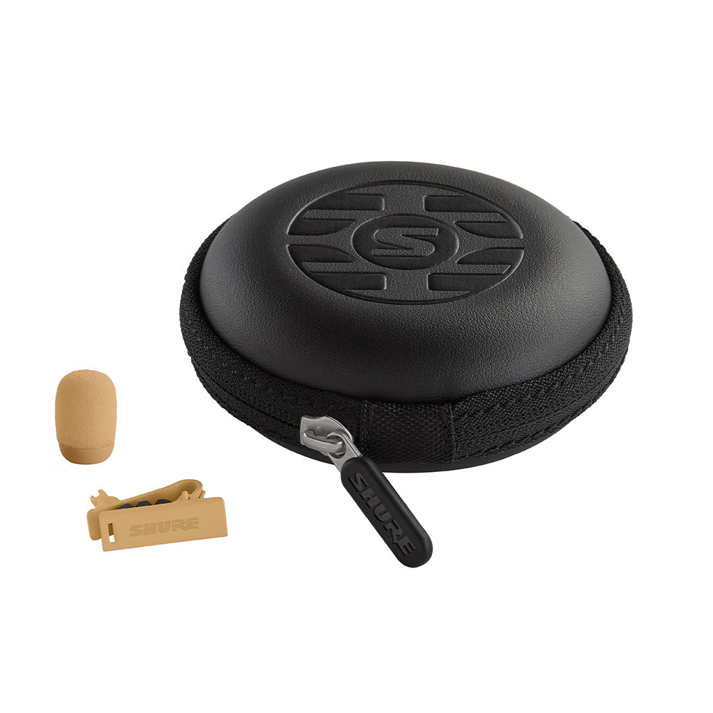 Shure UL4T/C-LM3-A - UniPlex Lavalier Microphone (Tan / 3-Pin Lemo)