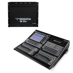 DiGiCo X-SE8-24-W-D2M - SD8-24 Digital Mixing Bundle - D2 Rack Pack with BNC MADI