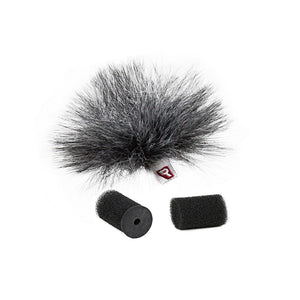 Rycote 75272 Ristretto Mini Lavalier Windjammer (Single) - Gray