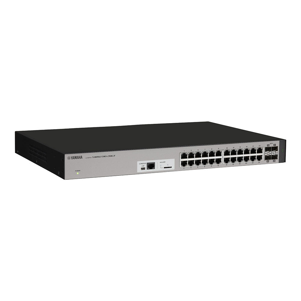 Yamaha SWR2310-28GT - L2 Switch for Audio Networks