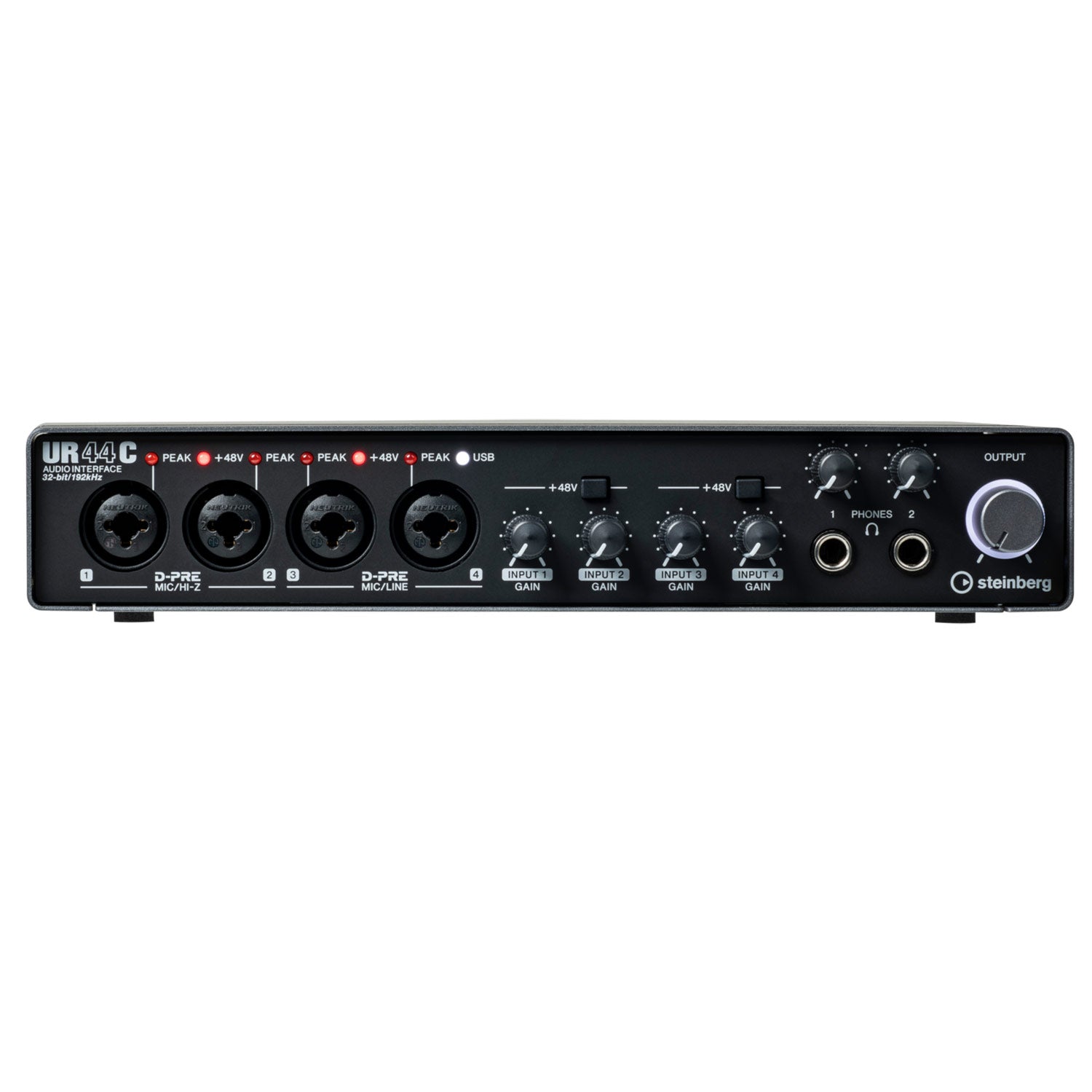 Steinberg UR44C - 4-In/4-Out USB-C Interface for Mac/Windows/iOS