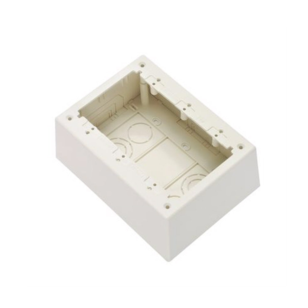 Panduit JBP3DWH 3-Gang Deep Outlet Junction Box (White)