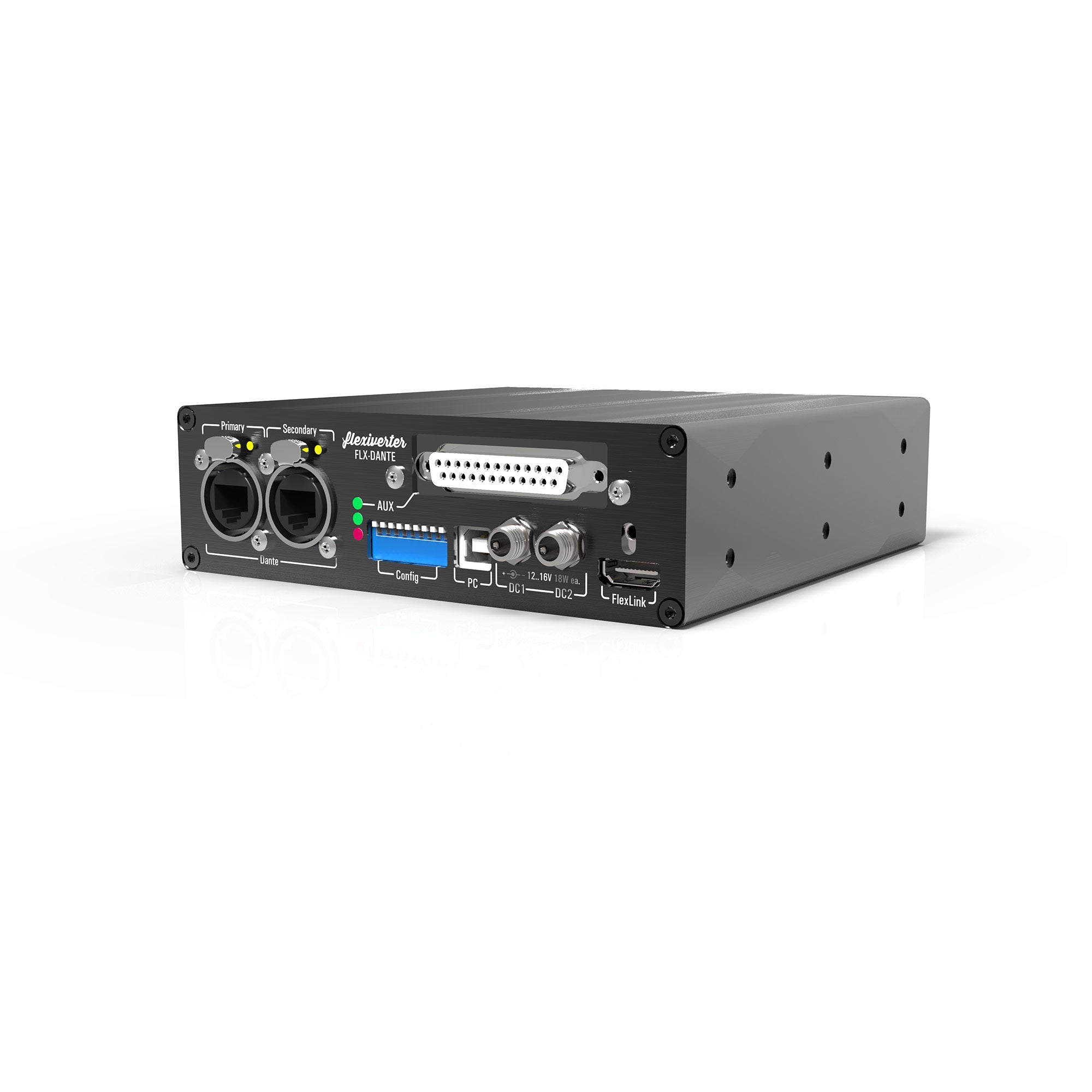 Appsys Pro Audio FLX-DANTE Flexiverter - 64-Channel Dante Digital Audio Converter