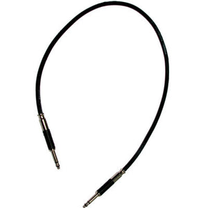 Neutrik NKTT-03BL 1 foot Patch Cable with NPTT-1 Connectors - Black