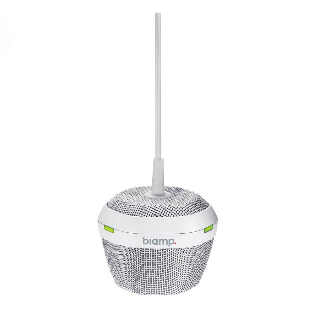 Biamp Devio Conference / Huddle Room Solution with SCR-25 Hub and DCM-1 White Hanging Microphone