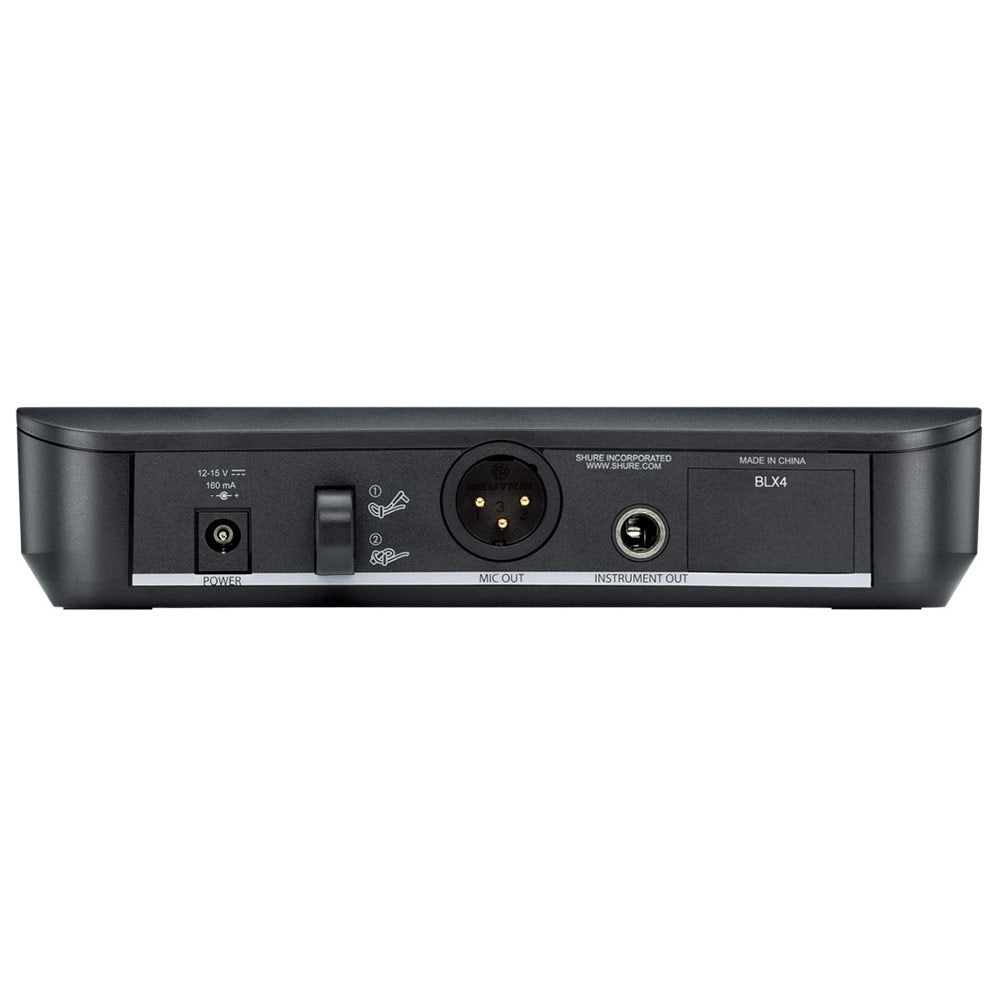 Shure BLX4 Wireless Receiver (H11 Band - 572-596 MHz)