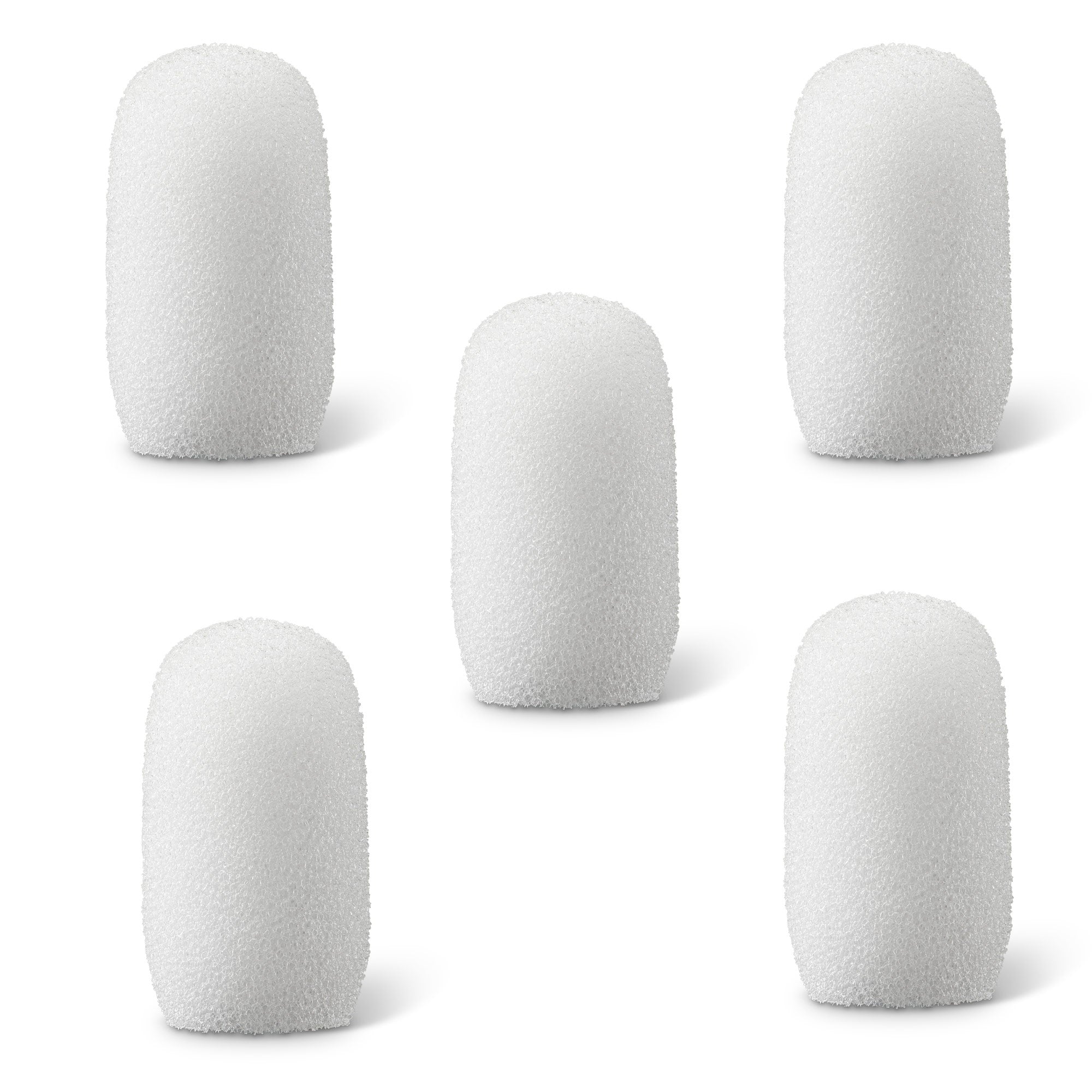 Shure RPMDL4WS Foam Windscreens for DL4 Lavalier (White / Set Of 5)