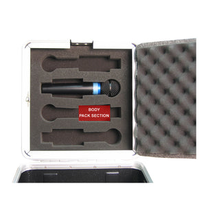 Gator GM-4WR ATA Case for 4 Wireless Microphone Systems