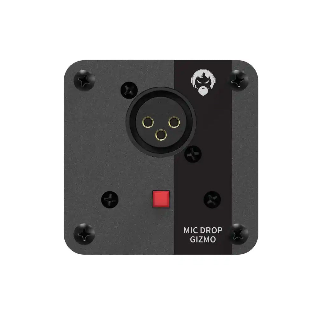 Angry Audio Mic Drop Gizmo - Desk Mount Cough Switch Panel