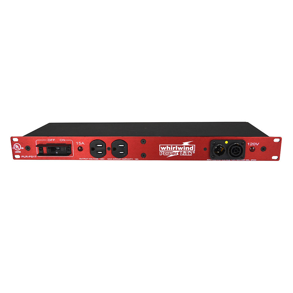 Whirlwind PLR-PS1T - PowerPack Series 20-Amp Power Conditioner Module