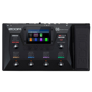 Zoom G6 - Guitar Effects Processor with Expression Pedal