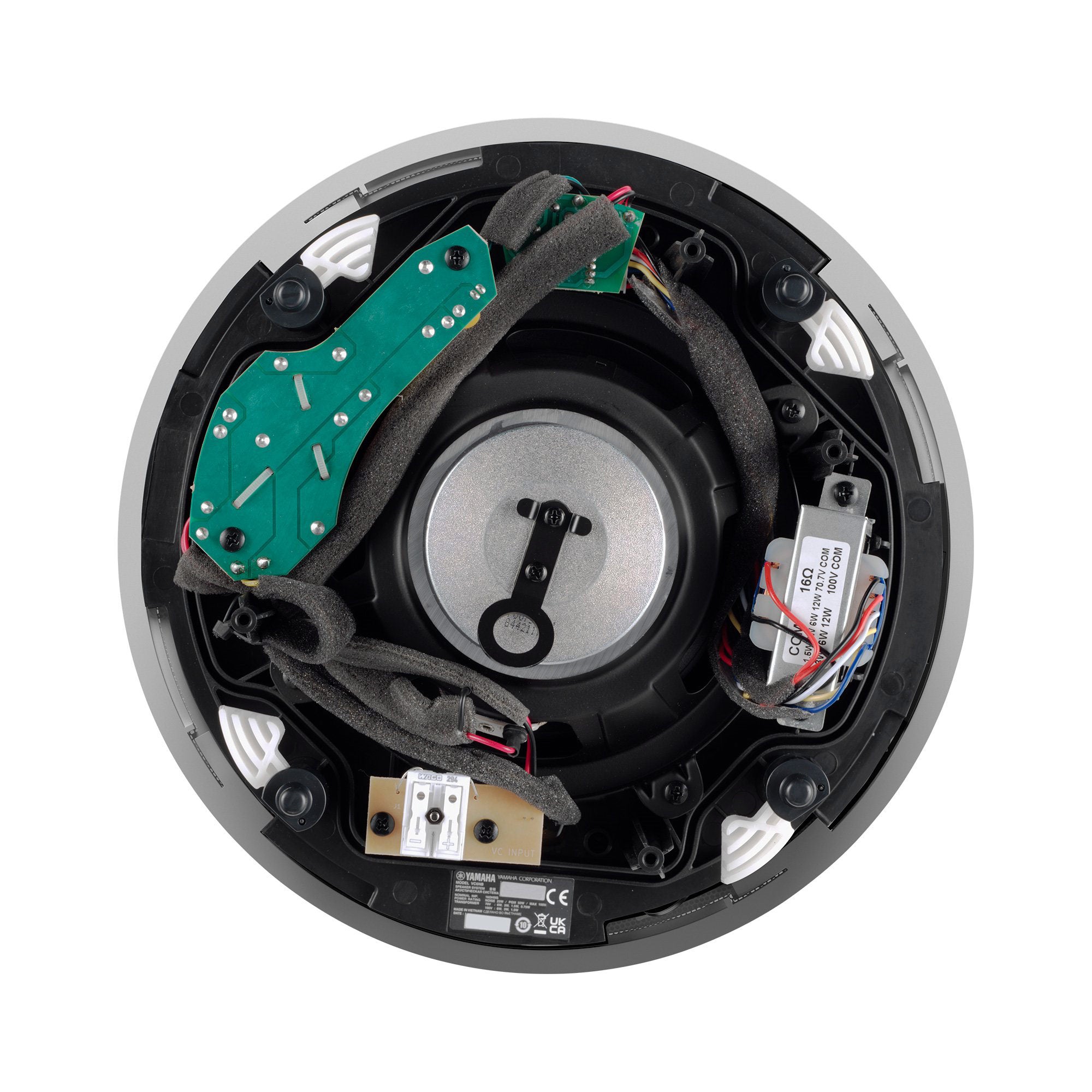 Yamaha VC6NW - Two-Way 6.5-Inch Low-Profile Ceiling Loudspeaker (White)