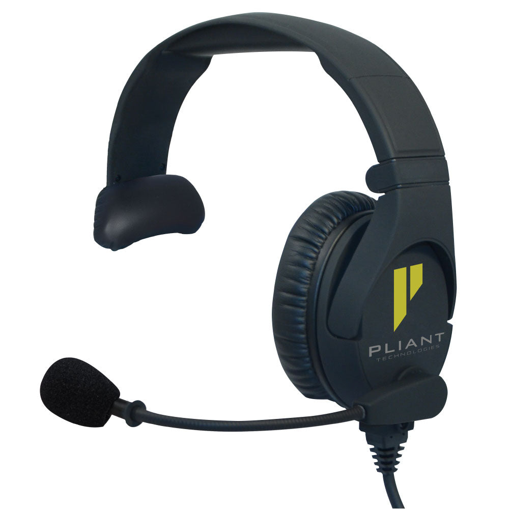 Pliant Technologies PHS-SB110-4F SmartBoom Pro Single-Ear Intercom Headset (XLR4F)
