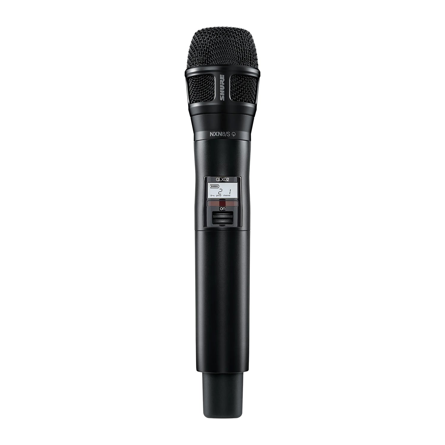 Shure QLXD2/N8SB Wireless Handheld Transmitter (V50 Band - 174-216 MHz)