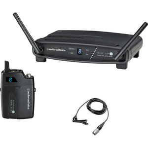 Audio-Technica ATW-1101/L System 10 Digital Wireless System - Receiver & Transmitter & Lavalier Mic