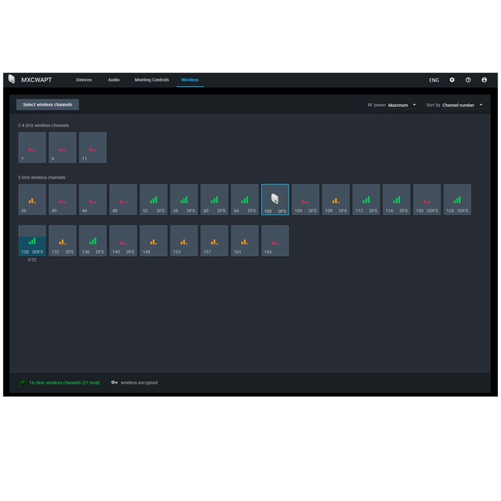 Shure MXCWAPT - Access Point Transceiver for MicroFlex Complete