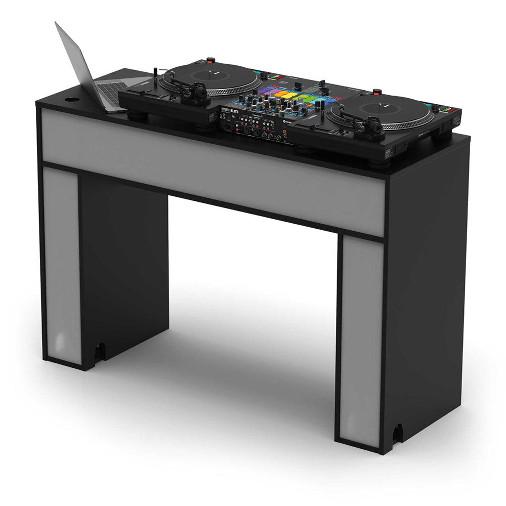 Glorious Modular Mix Station - DJ Console with Storage Options (Black)