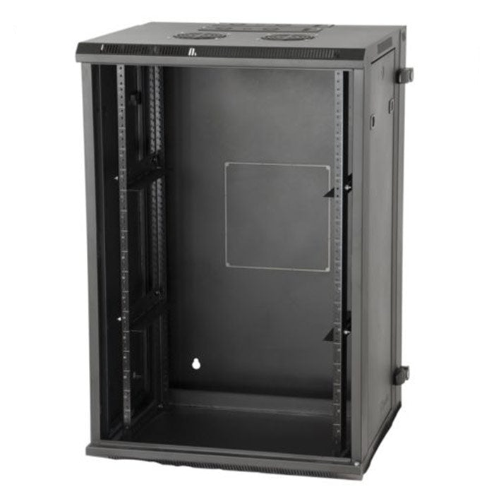Gator GRW2012509 12U, 21" Deep Sectional Wall Rack, Glass Door