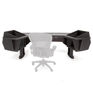 Argosy A520-LR-B-B Aura.520 Workstation W/Upper Rack On Left & Right