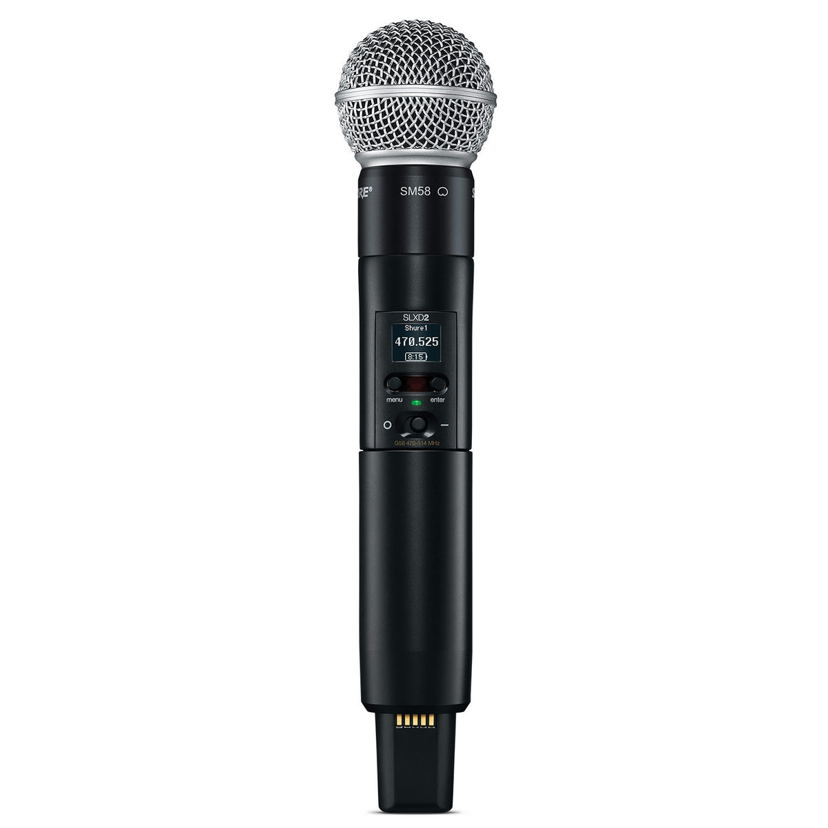 Shure SLXD124/85 Combo Wireless System with SM58 and WL185 (H55 Band / 514-558 MHz)