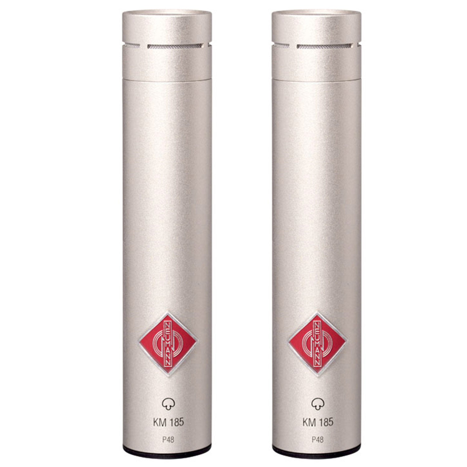 Neumann SKM 185 NI Small Diaphragm Super-Cardioid Microphone Matched Stereo Pair - Nickel