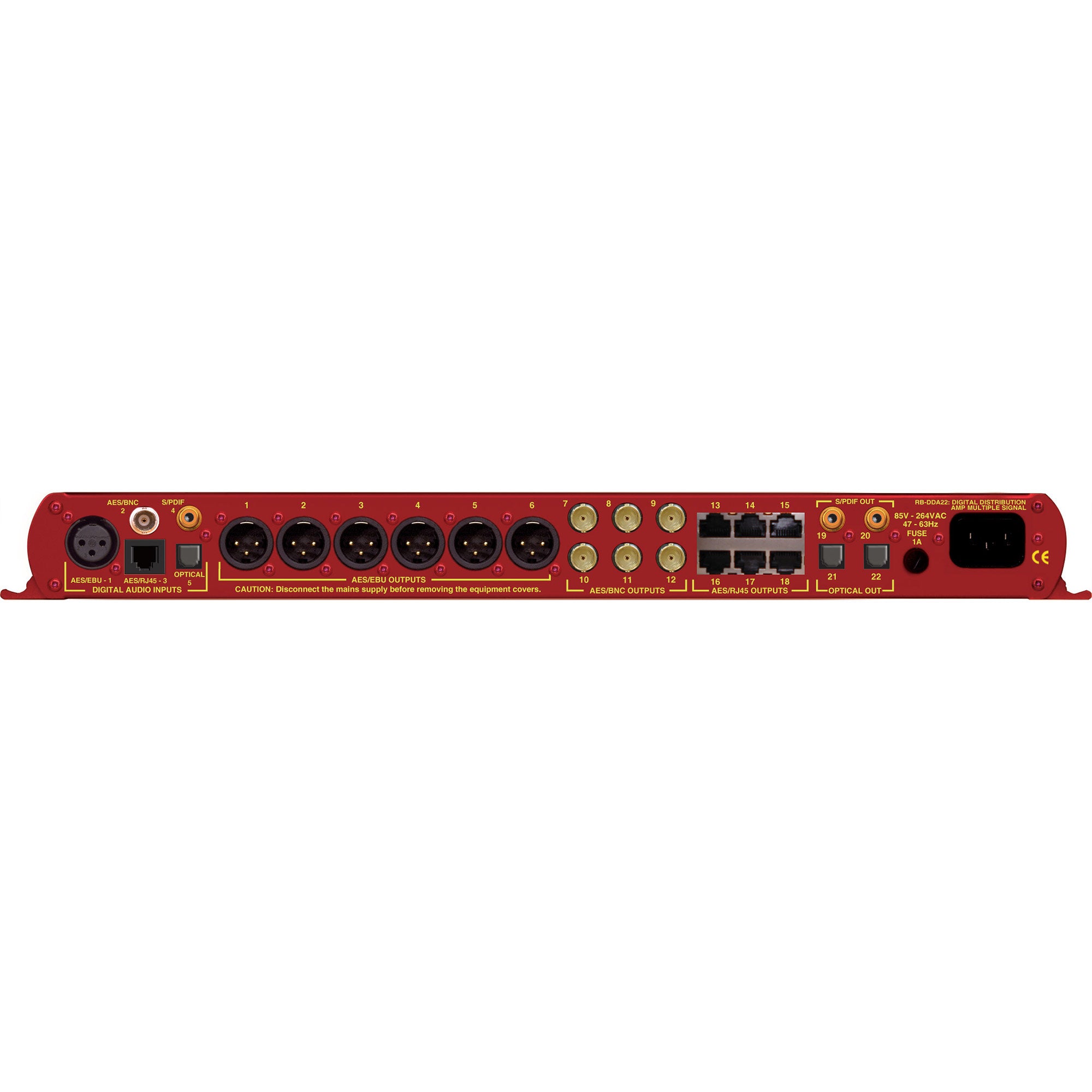 Sonifex RB-DDA22 Digital Audio Distribution Amplifier With Multiple Outputs