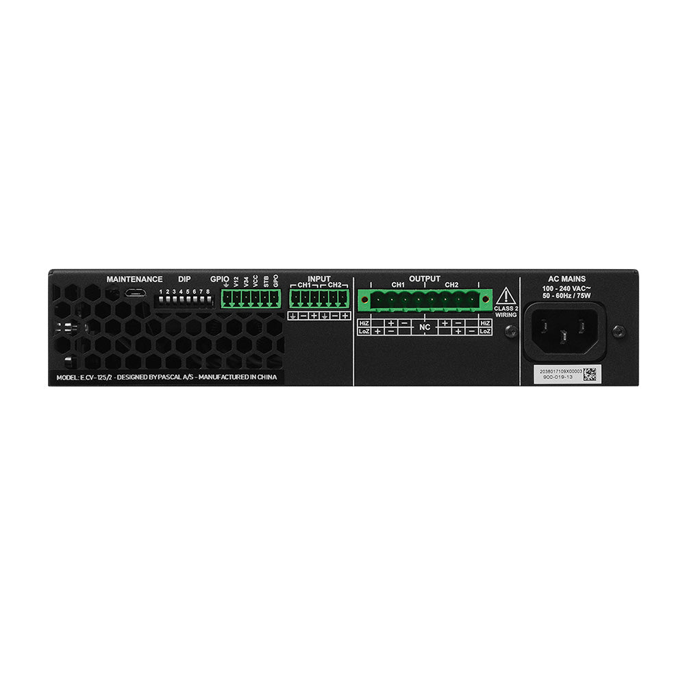 Blaze Audio PowerZone 252 - Compact 2 x 125W Install Power Amplifier