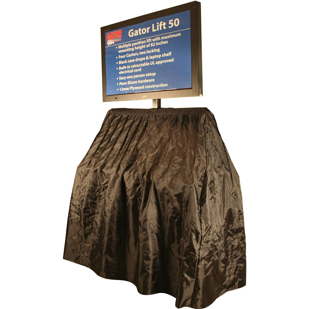 Gator G-TOURLCDLIFT65 ATA Road Case that fits most LCD and Plasma Screens up to 65"