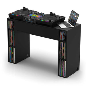 Glorious Modular Mix Station - DJ Console with Storage Options (Black)