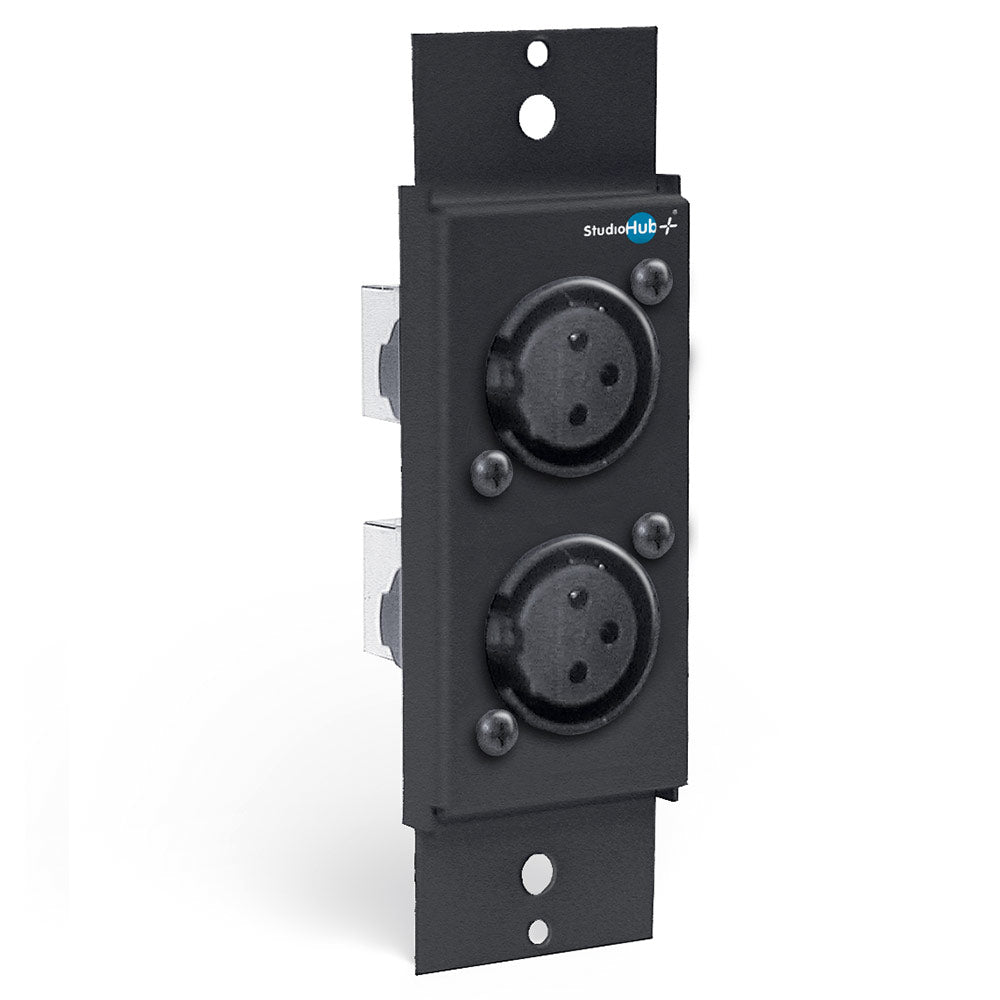 StudioHub SH-2XLRF Dual XLR (Female) Adapter Panel