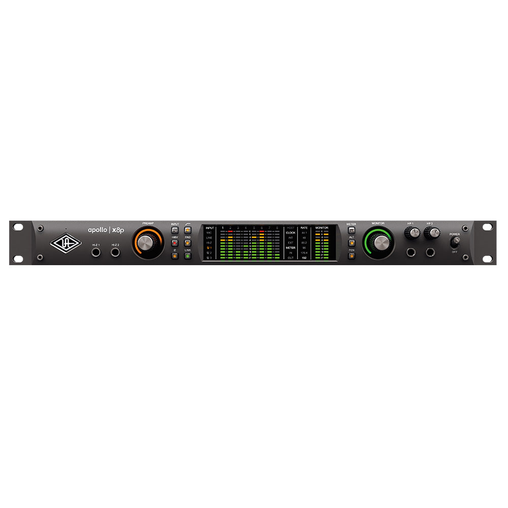Universal Audio Apollo x8p Audio Interface Heritage Edition (Rack/Mac/Win/TB3)