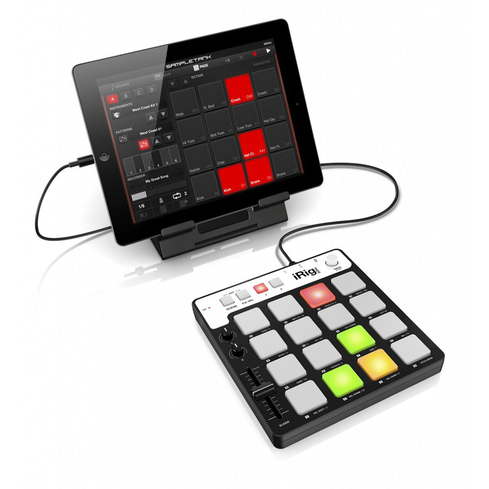 IK Multimedia iRig Pads - Controller for iOS or Computers