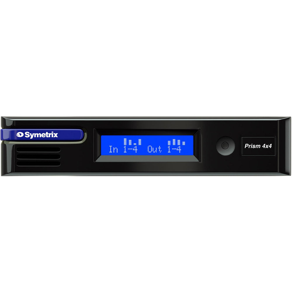 Symetrix Prism 4x4 - 4-Input 4-Output Analog to Dante Interface
