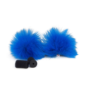 Rycote 75237 Lavalier Windjammer (Pair) - Blue