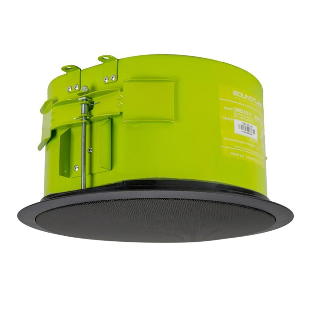 Soundtube CM82-EZ-II-BK -  Two-Way 8-Inch In-Ceiling Loudspeaker (Black)