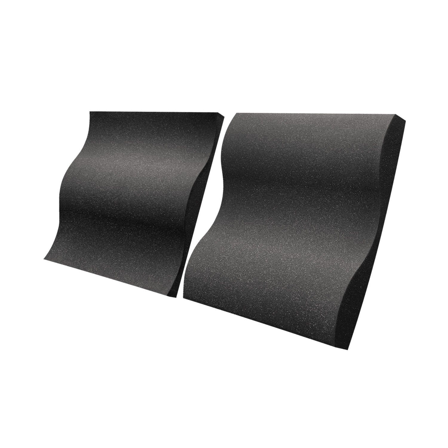 Auralex StudioFoam Wave - 2x2 Foot Studiofoam Absorption Panel (Charcoal / Box of 16)