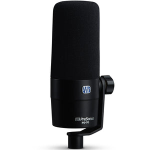 PreSonus PD-70 Dynamic Vocal Microphone for Broadcast, Podcasting, and Live Streaming